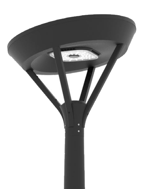 KONOS — Luminaire sur mât solaire SOLUX